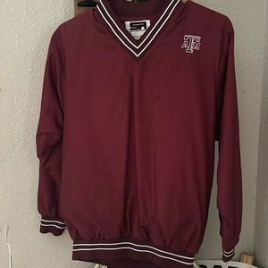 👍🏼~AGGIES vintage pullover wind-breaker